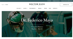Desktop Screenshot of doctormayo.es